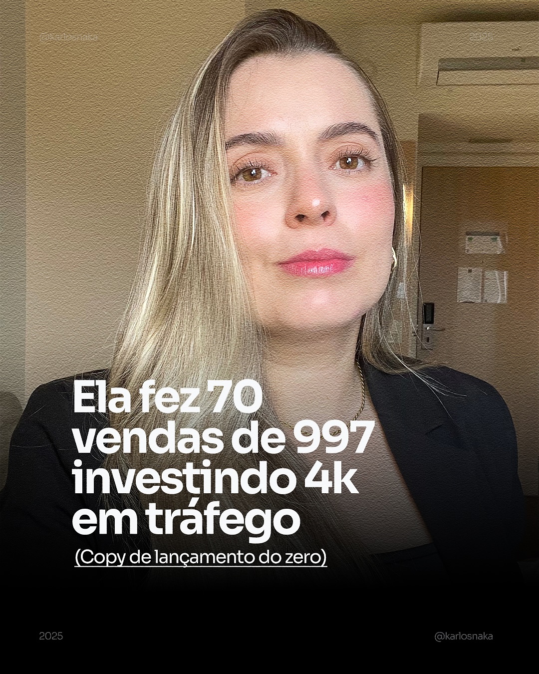 Aluna fez 70 vendas de 997 investindo 4k em tráfego